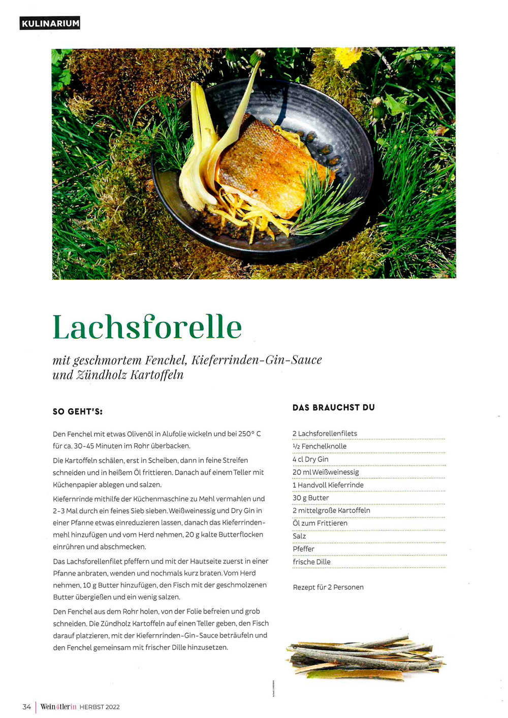 Rezept Lachsforelle